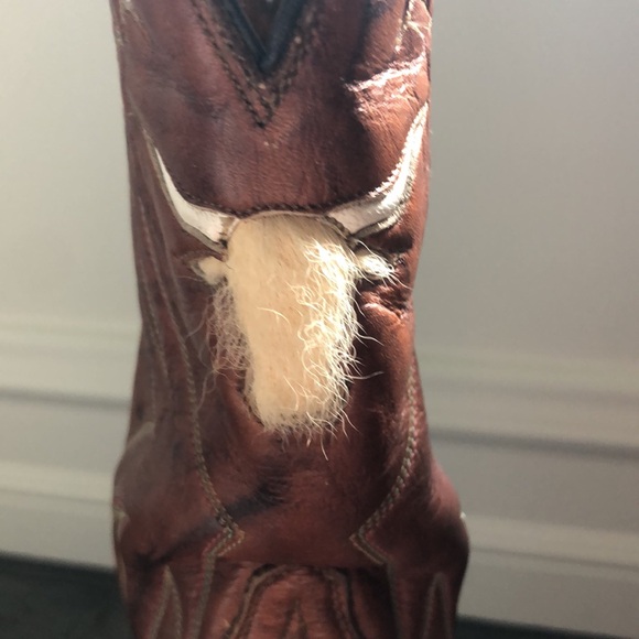Handmade Leather Billy Martin Cowboy Boots - Picture 3 of 8